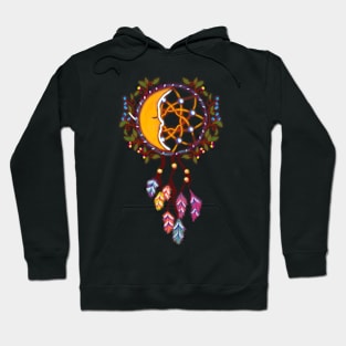 Sleeping Moon Dreamcatcher Hoodie